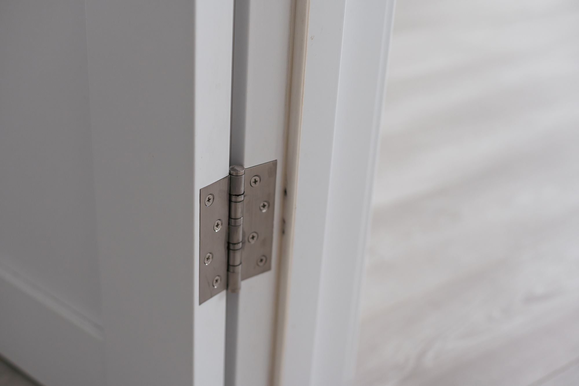 Door hinges. Hinges for wooden doors in the interior
